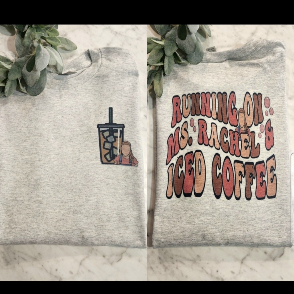 Mama shirt ms rachel and iced coffee cute popular retro toddler mom
